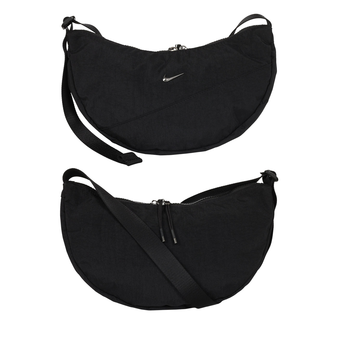 NIKE 斜背包(4L)  HQ4370-013 - 黑鐵灰