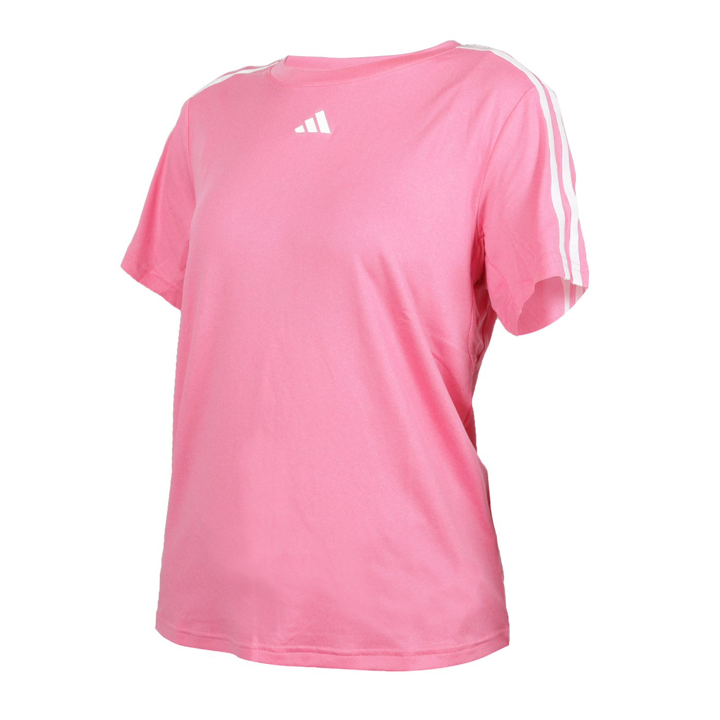 ADIDAS 女款短袖T恤  HZ5688 - 粉紅白