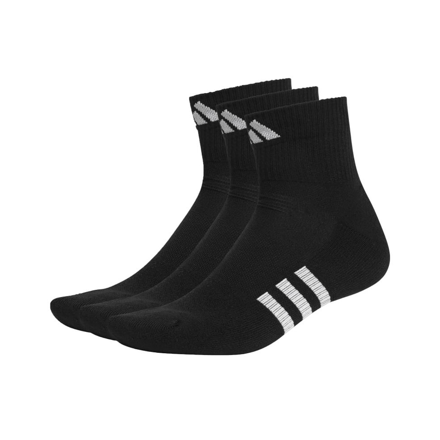 ADIDAS 運動短襪(三雙入) IC9519 - 黑白
