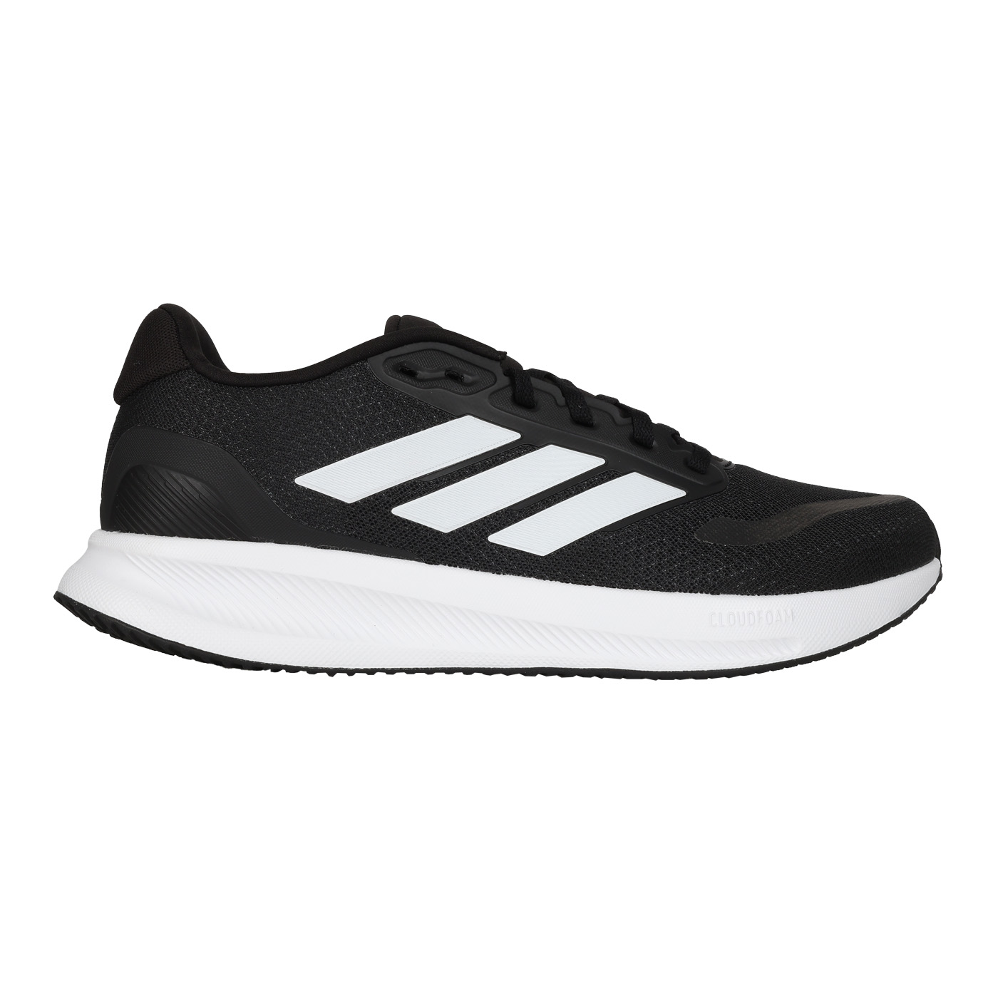 ADIDAS 男款運動鞋  @RUNFALCON 5 WIDE@ IE0552 - 黑白