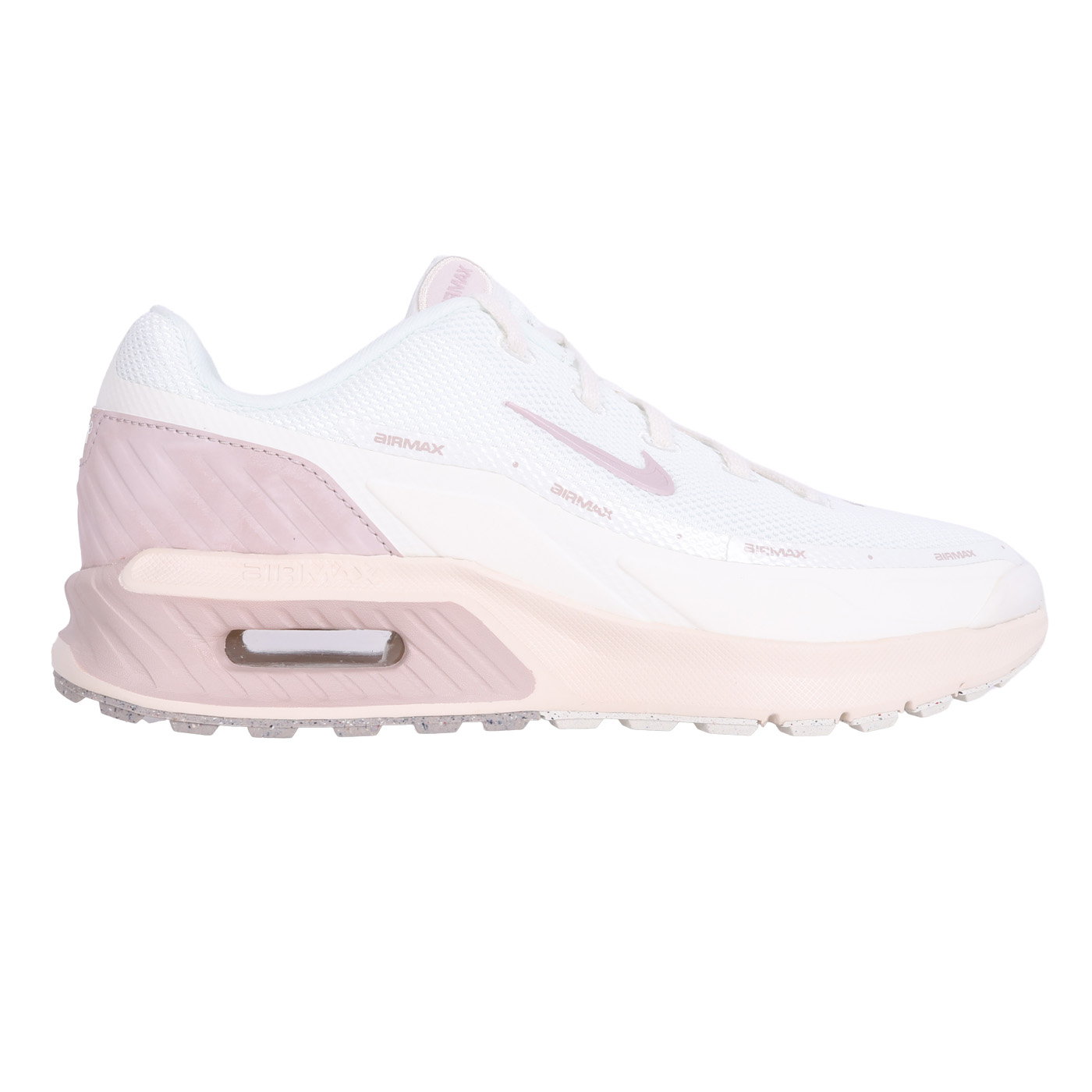 NIKE 女款氣墊休閒運動鞋  @W AIR MAX BIA SE@ IH4017-100 - 米白藕粉