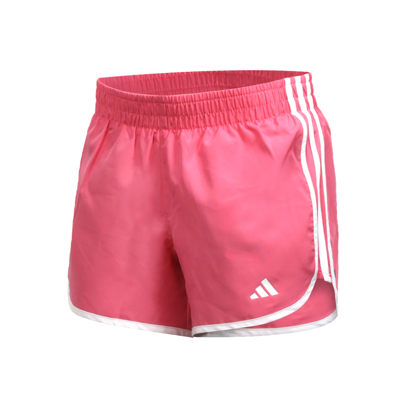 ADIDAS 女款運動短褲  IL1682 - 粉紅白