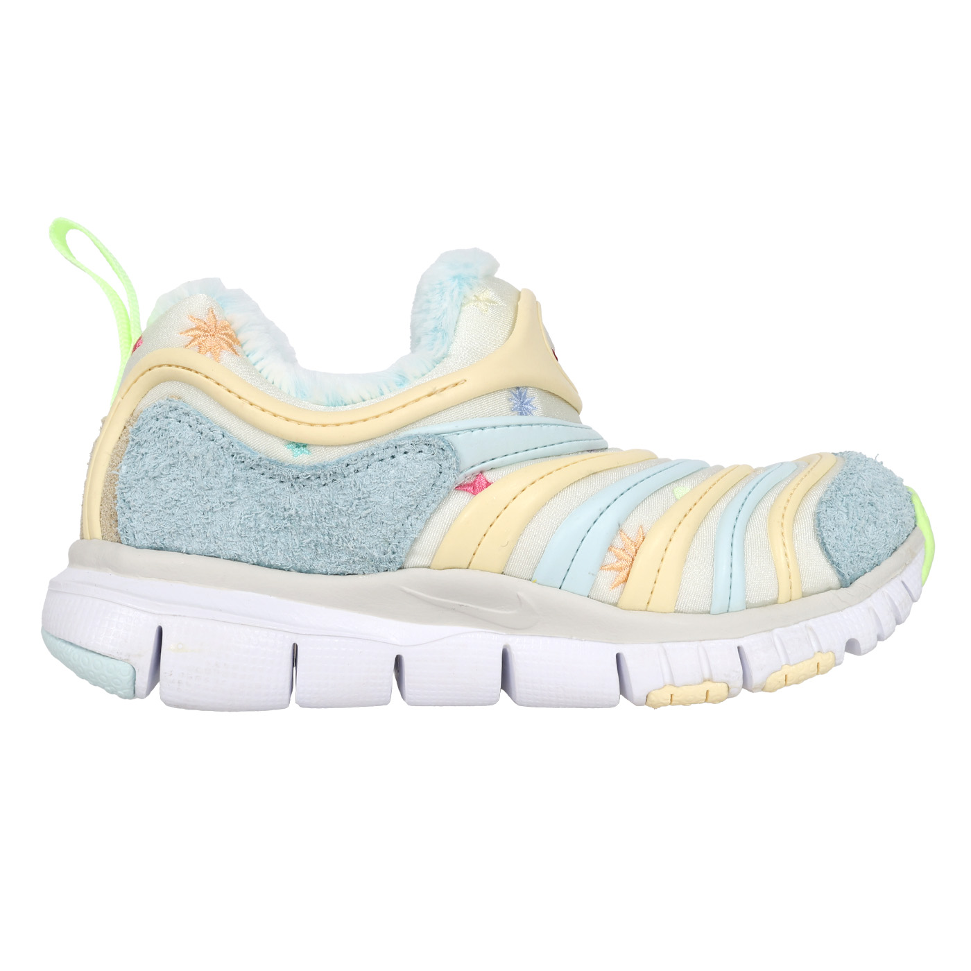 NIKE 中童毛毛蟲保暖運動鞋  @DYNAMO FREE SE(PS)@ IM6694-101 - 水藍黃