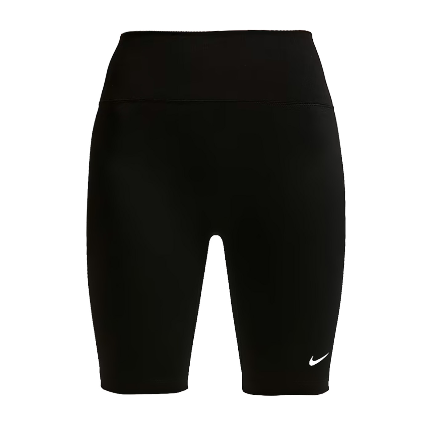 NIKE 女款高腰8吋緊身短褲  IO0582-010 - 黑白