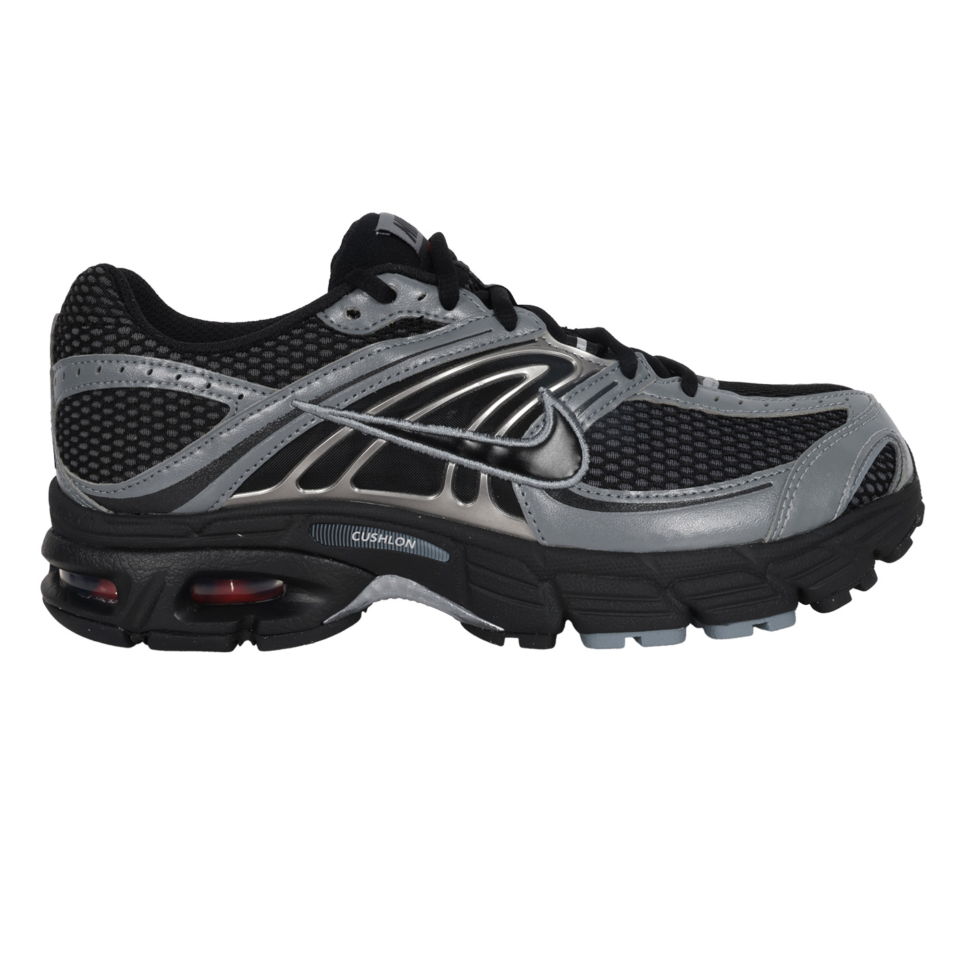 NIKE 男款氣墊緩震慢跑鞋  @AIR MAX MOTO 2K@ IQ7592-010 - 黑灰