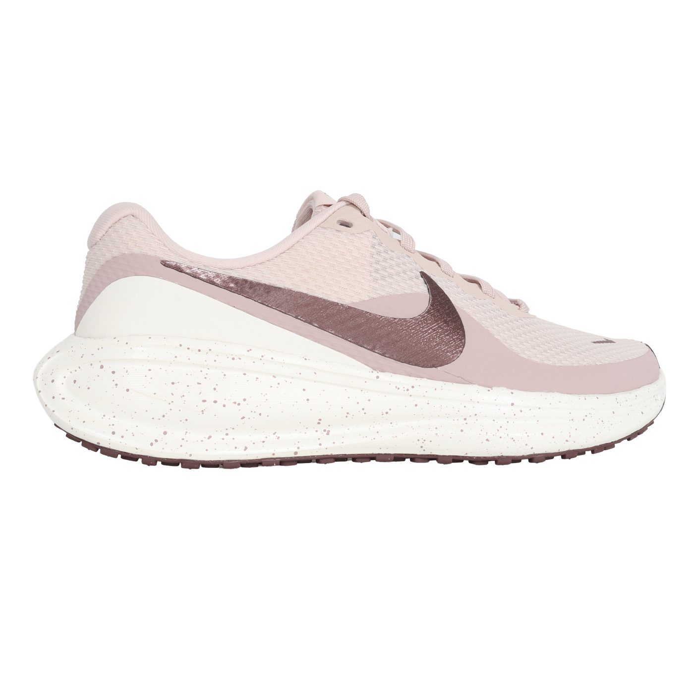 NIKE 女款緩震路跑鞋  @W REVOLUTION 8 SE@ IR1525-601 - 藕粉咖啡白