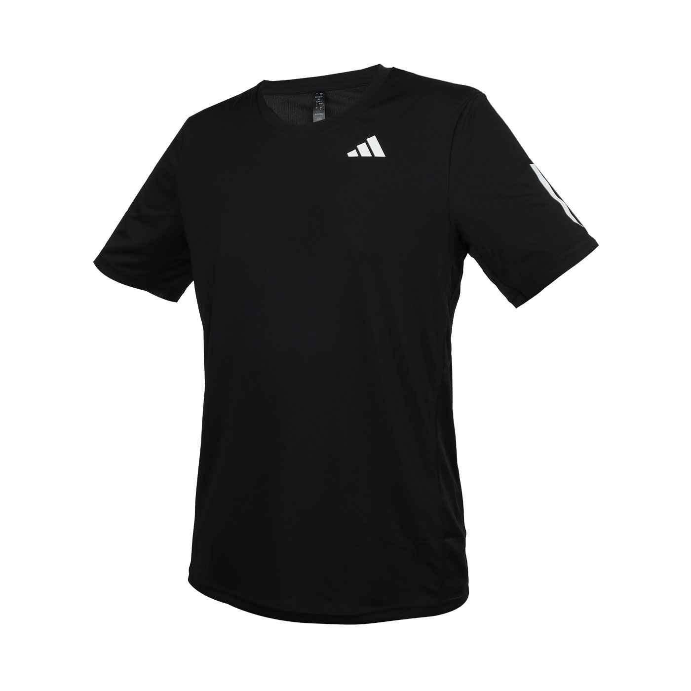 ADIDAS 男款短袖T恤  IS2296 - 黑白