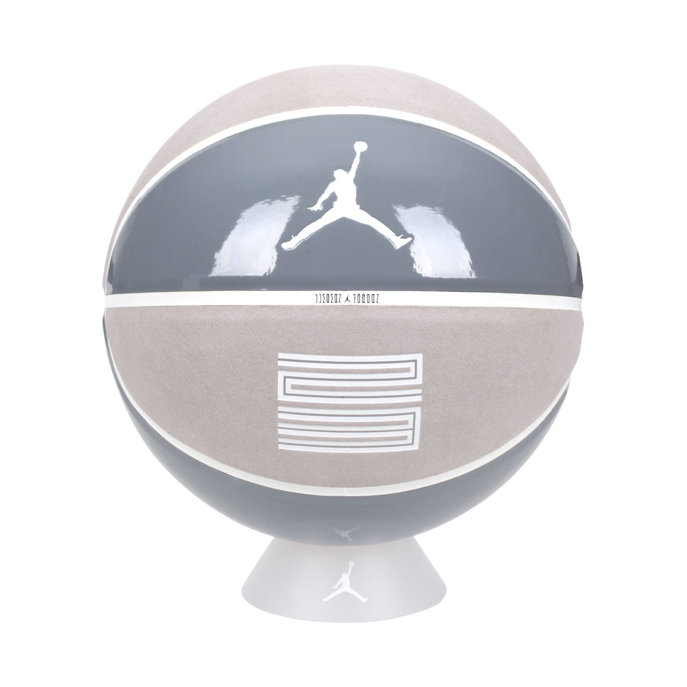 NIKE JORDAN PREMIUM BASKETBALL 8P 7號籃球 (附盒子) J100308705207 - 灰白