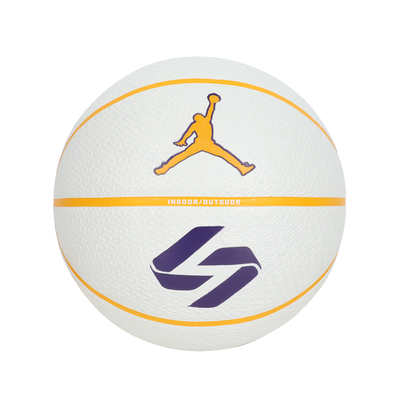 NIKE JORDAN PLAYGROUND 8P L DONCIC 7號籃球  J101325217407 - 白黃紫