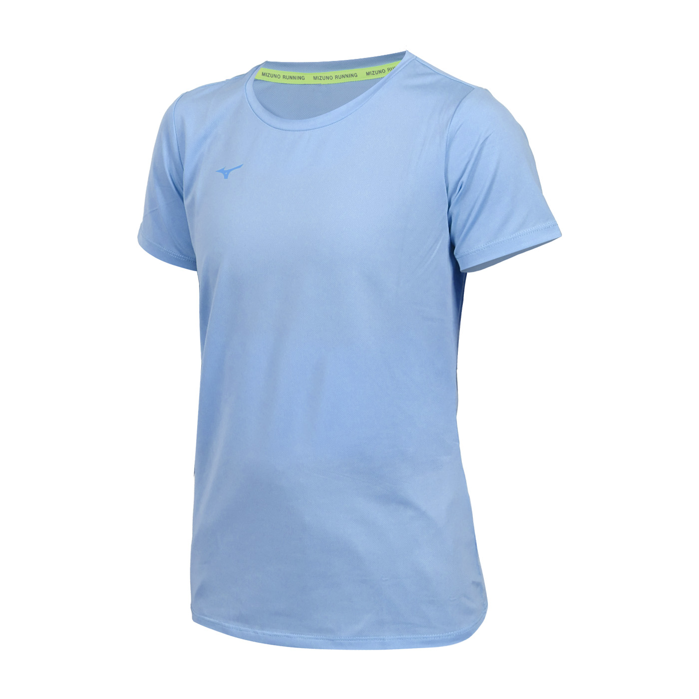 MIZUNO 女款路跑短袖T恤  J2TAD20219 - 夢幻藍