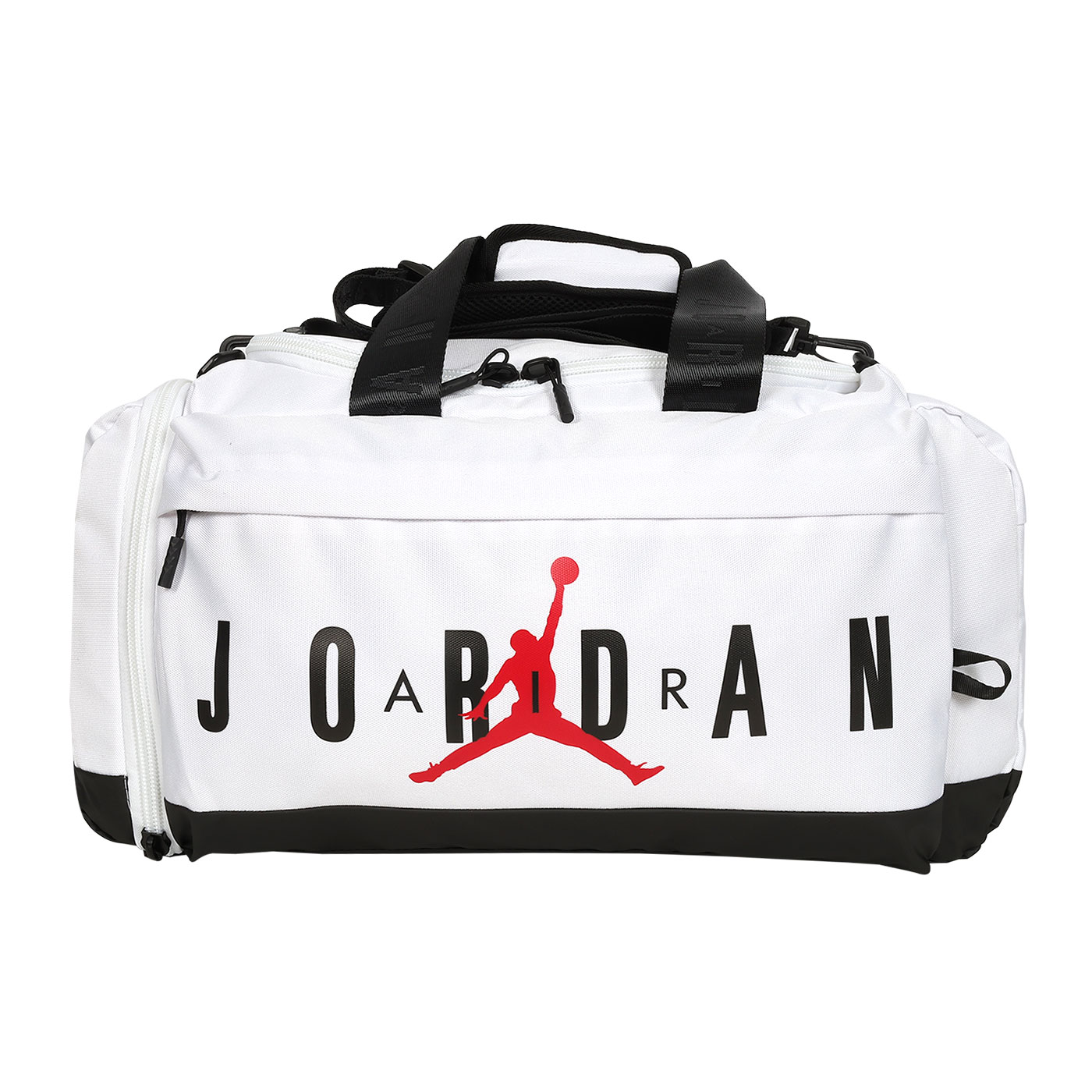 NIKE JORDAN S 行李包  JD2423006AD-002 - 白黑紅