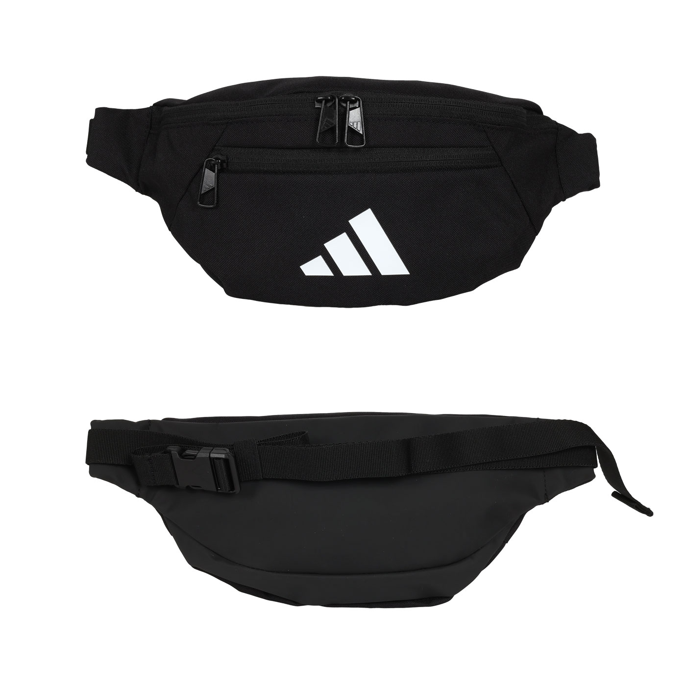 ADIDAS 小型運動腰包  JM7155 - 黑白