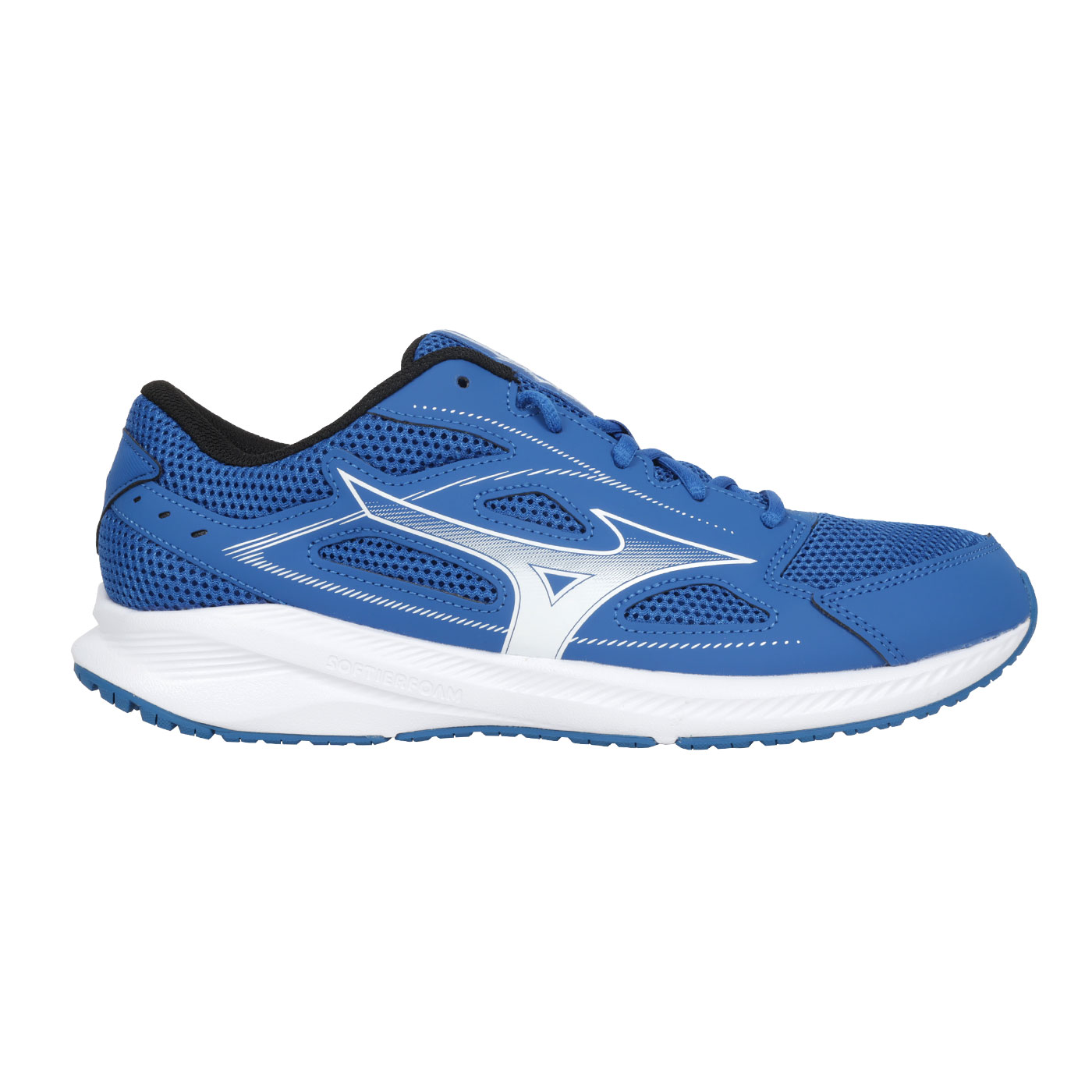 MIZUNO 男款慢跑鞋-3E  @RUNNING@ K1GA240004 - 藍白