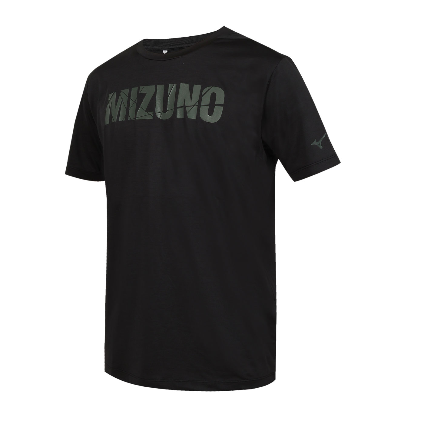MIZUNO 男款訓練短袖T恤  K2TAB50209 - 黑灰