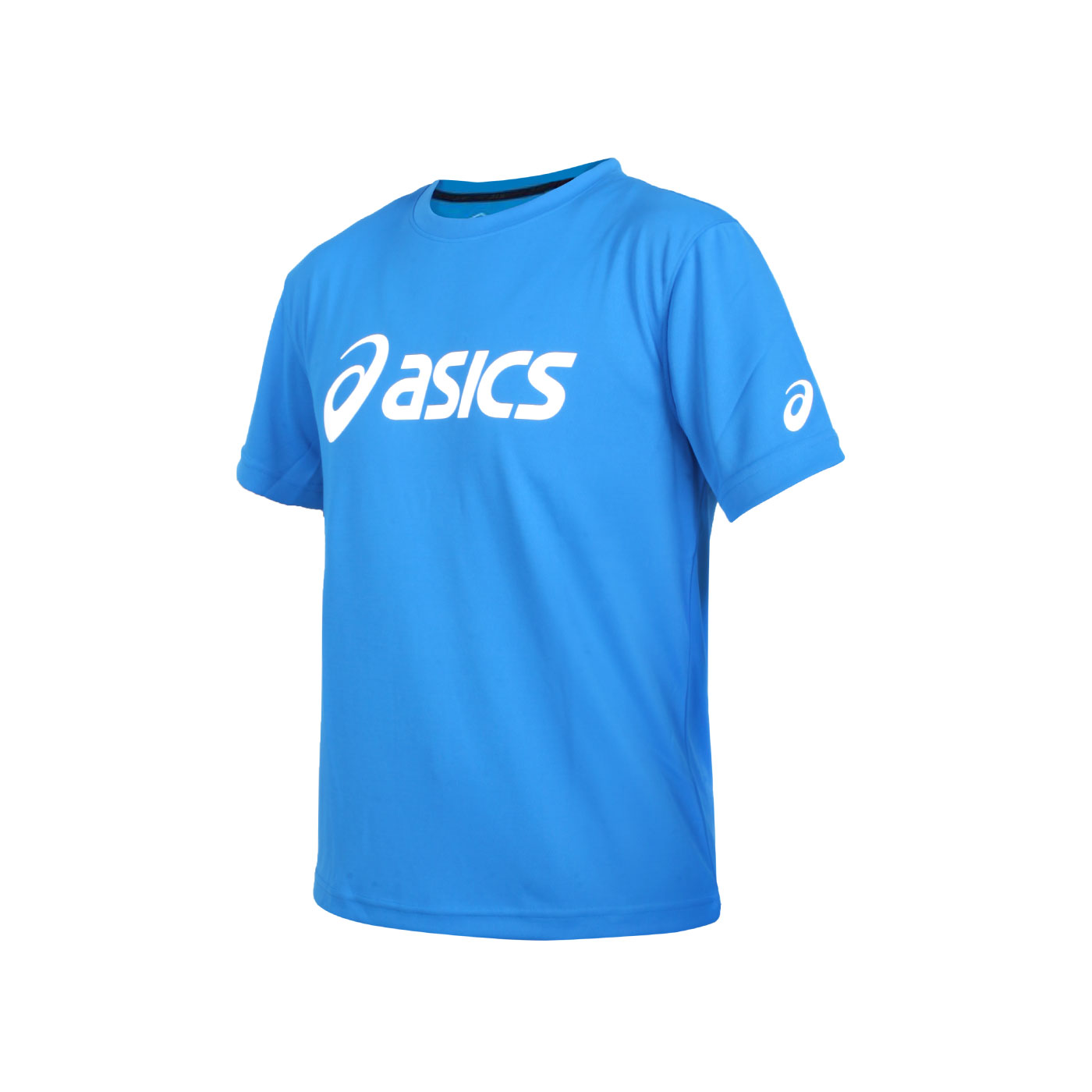 ASICS 運動排汗T恤 K31415-43 - 藍白