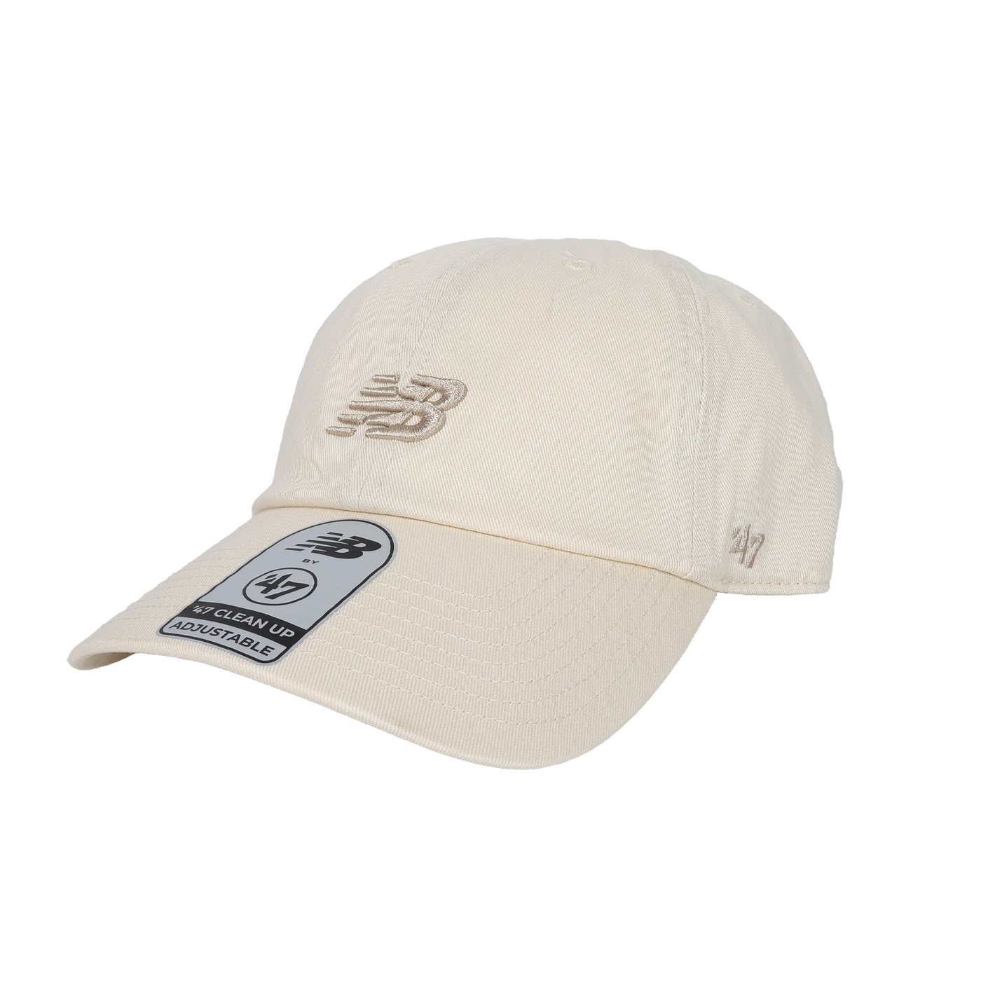 NEW BALANCE 棒球帽  LAH00151LIN - 米白香檳金