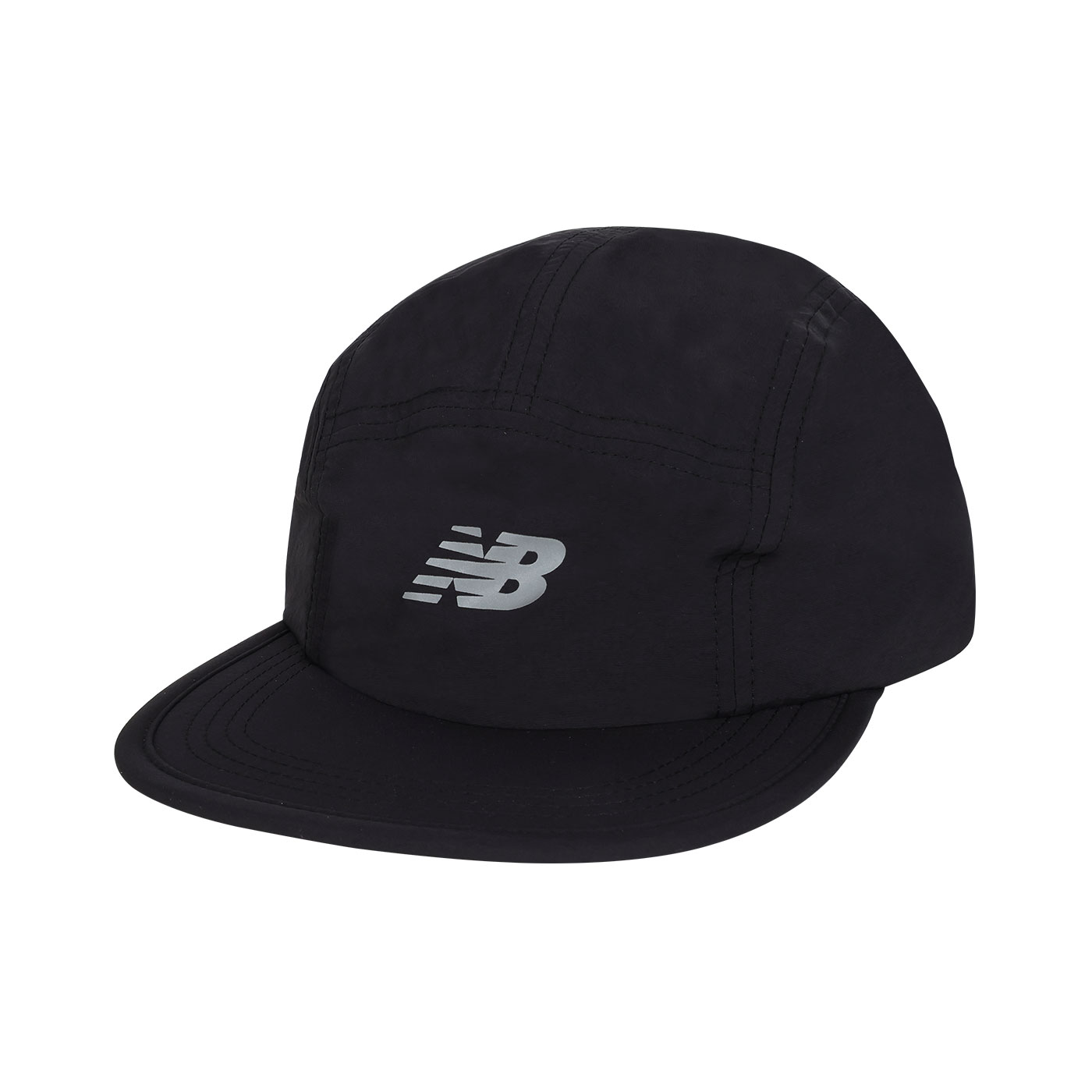NEW BALANCE 運動帽  LAH41003BK - 黑灰