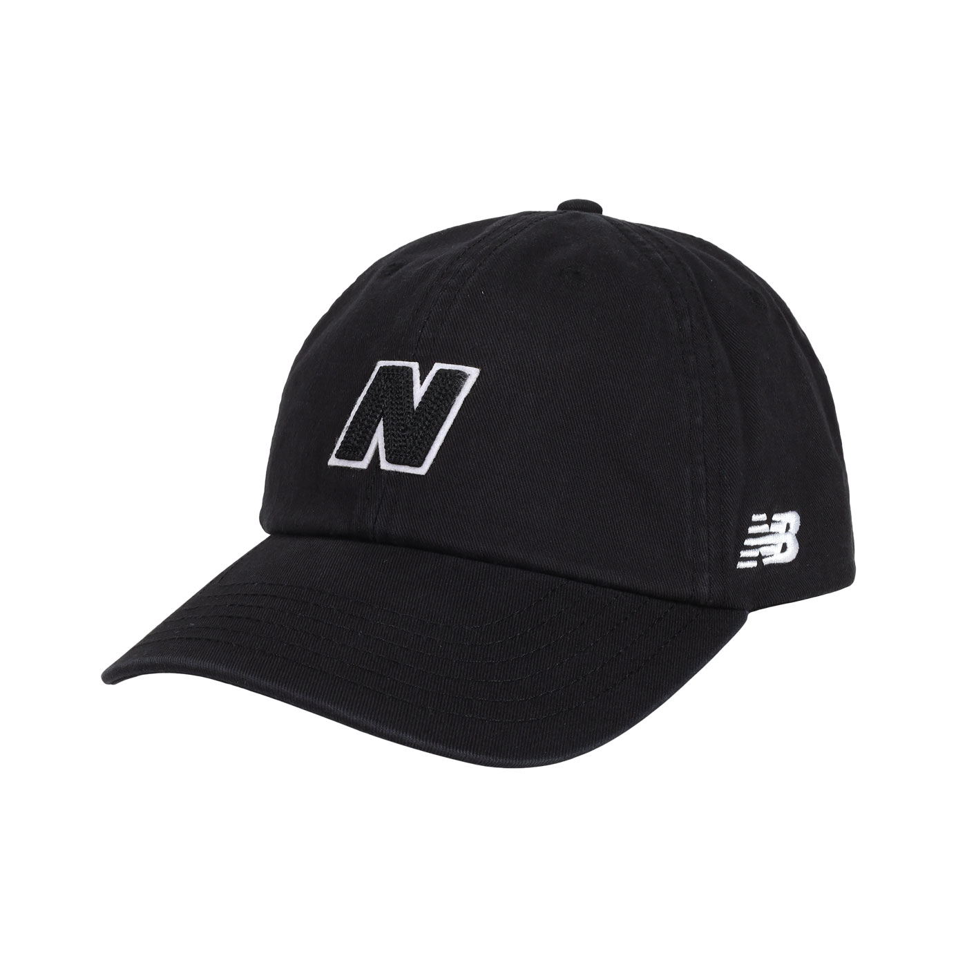 NEW BALANCE 棒球帽  LAH51005BK - 黑白