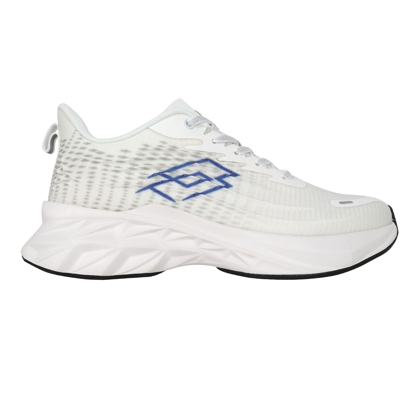 LOTTO 男款輕量避震慢跑鞋-2E  LT5AMR9999 - 白藍灰