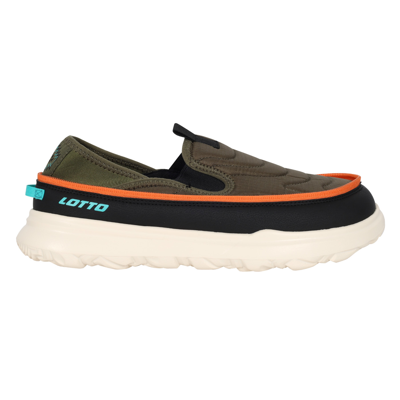 LOTTO 男款輕便休閒鞋  LT5AMX0155 - 軍綠黑橘