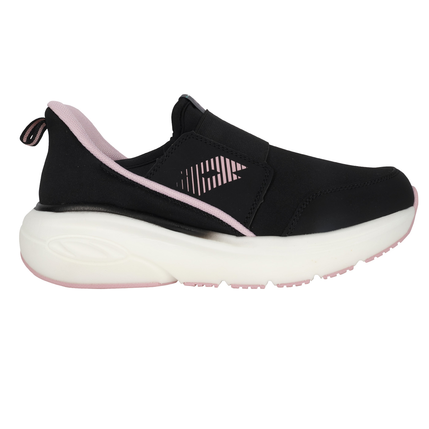 LOTTO 女款易即穿健走鞋  LT6AWR5160 - 黑粉