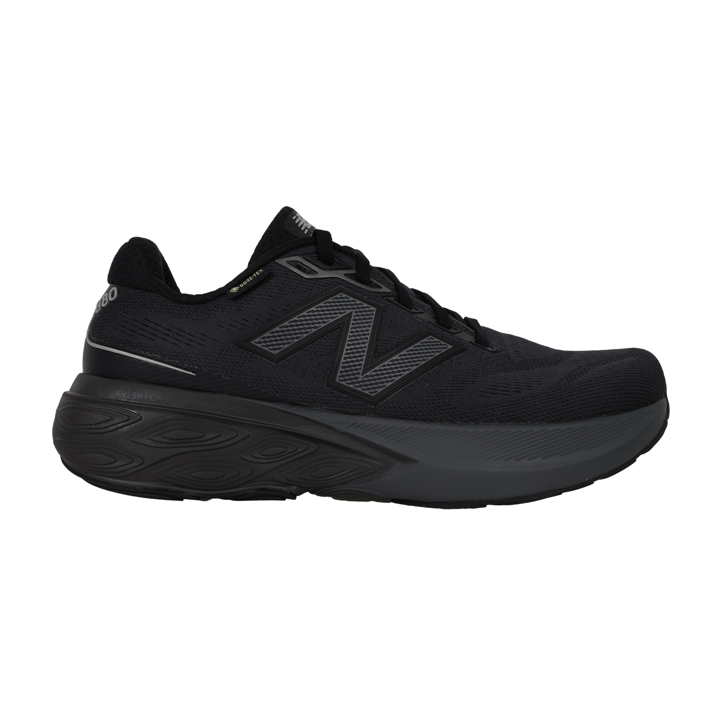 NEW BALANCE 男款防水緩震慢跑鞋-2E  M880GB15 - 黑灰