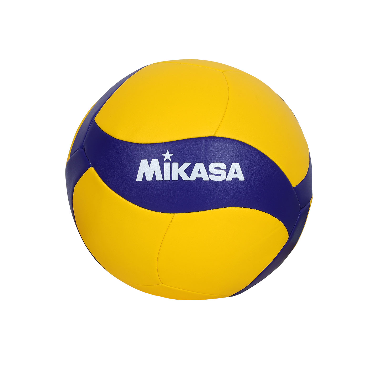 MIKASA 螺旋型TPU合成皮排球 #5  MKV360W - 黃藍