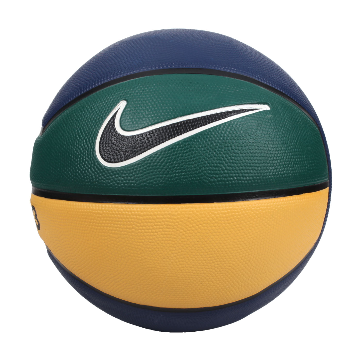 NIKE LEBRON PLAYGROUND 4P 7號籃球 N000278449007 - 丈青黃綠