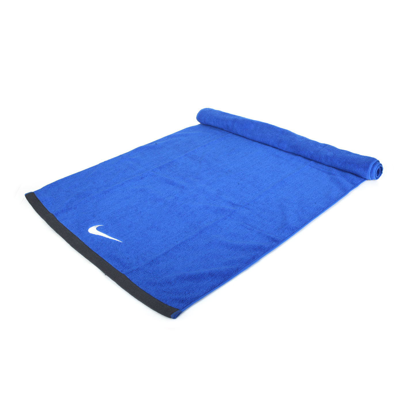NIKE 運動大浴巾(60*120cm) N1001522010LG - 藍灰白