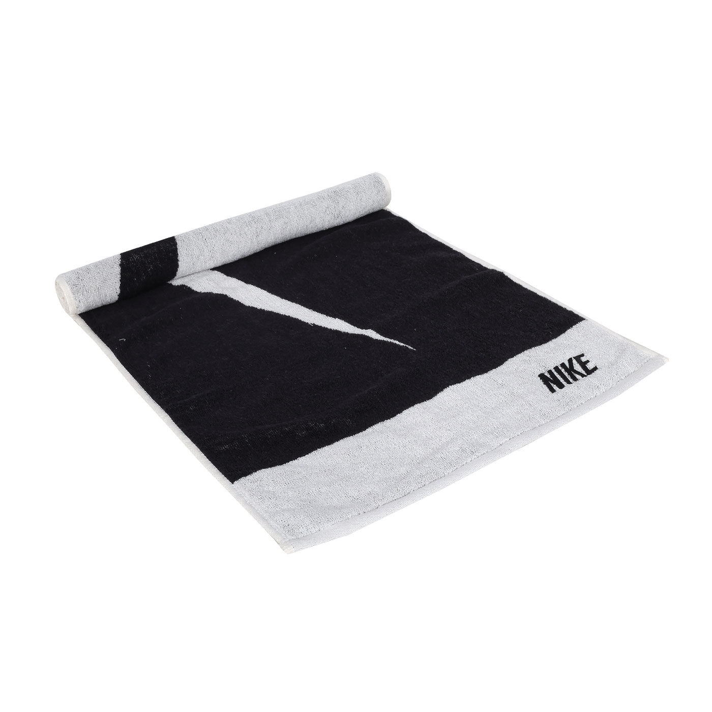 NIKE JACQUARD 毛巾(80x35cm)  N1001539189MD - 黑白