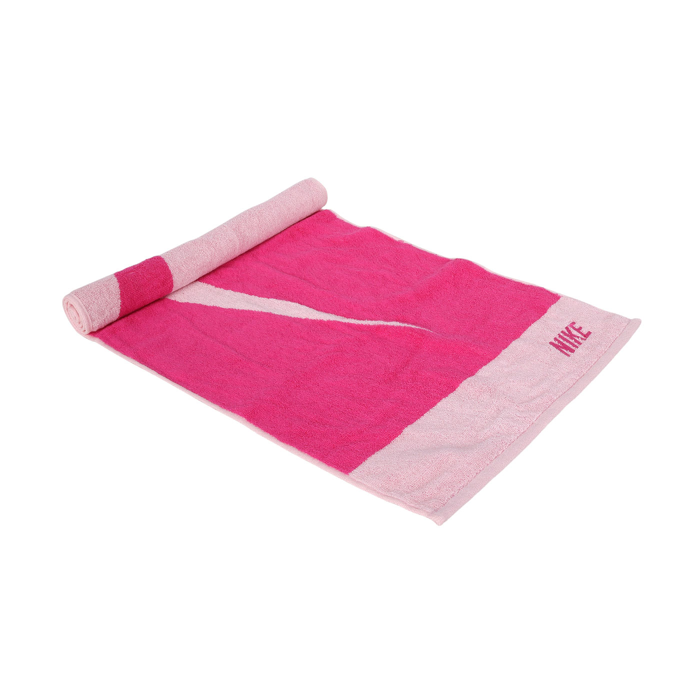 NIKE JACQUARD 毛巾(80x35cm)  N1001539664MD - 桃紅淡粉紅