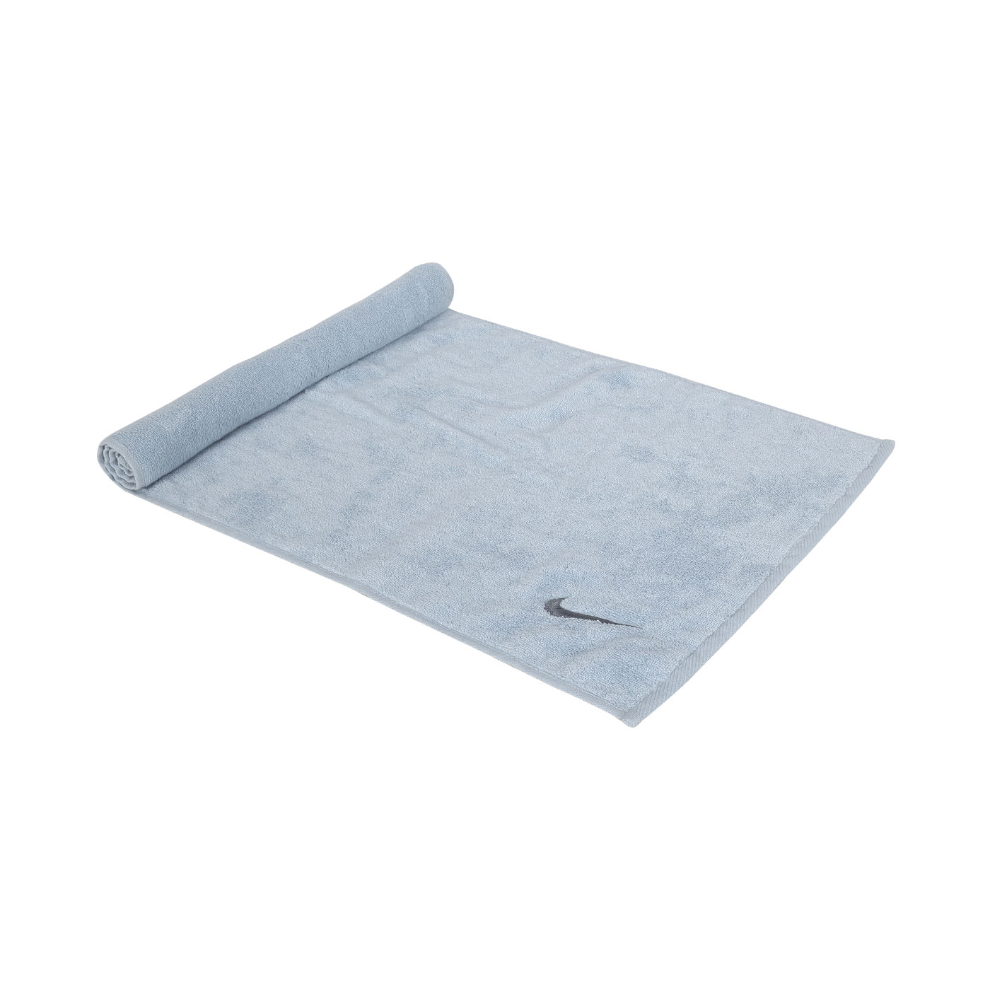 NIKE SOLID CORE 毛巾(80x35cm)  N1001541409NS - 淺水藍深灰