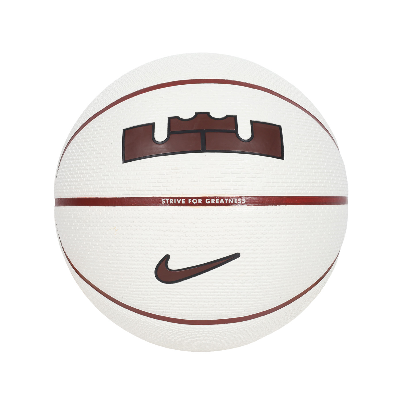 NIKE LEBRON PLAYGROUND 8P 2.0 7號籃球  N100437215907 - 米白咖啡