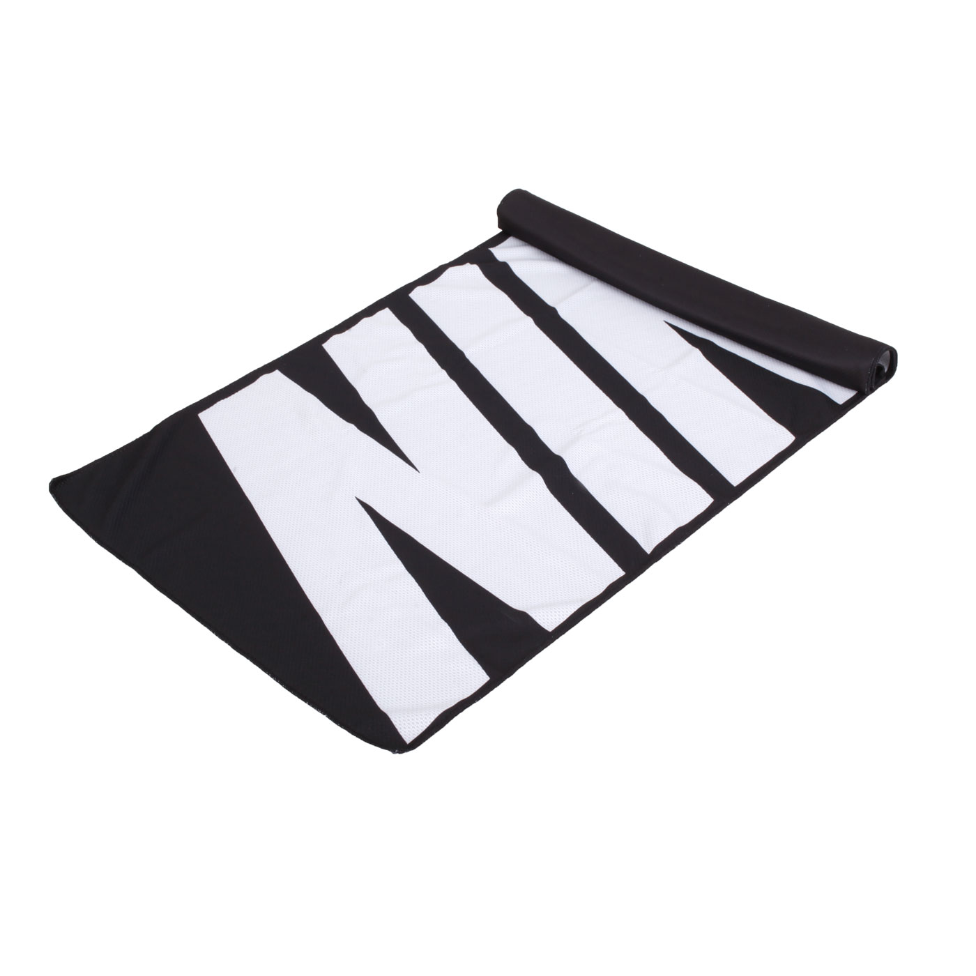 NIKE COOLING TOWEL MEDIUM 毛巾(75x35cm)  N1007587010NS - 黑白