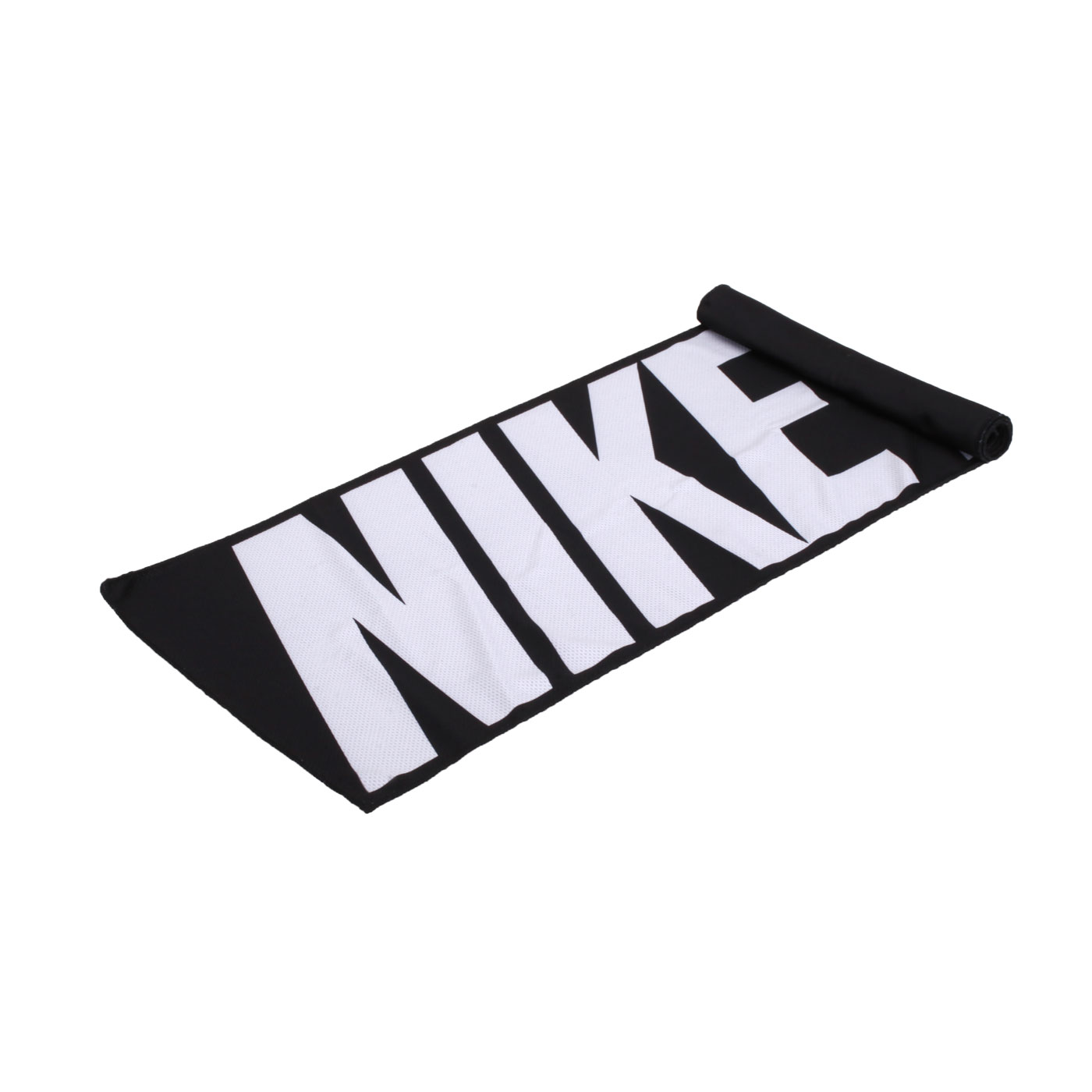 NIKE COOLING TOWEL MUFFLER 毛巾(100x25cm)  N1007596010NS - 黑白