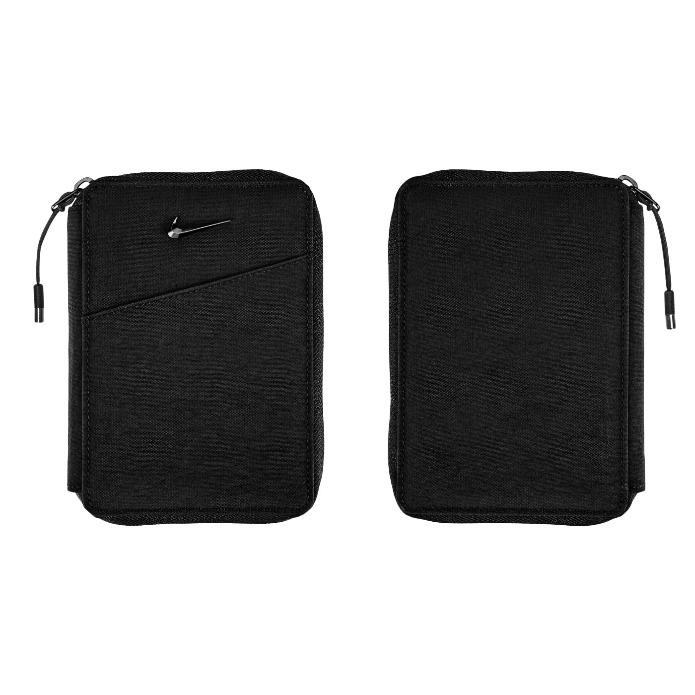 NIKE AURA護照夾  N1012371013OS - 黑銀