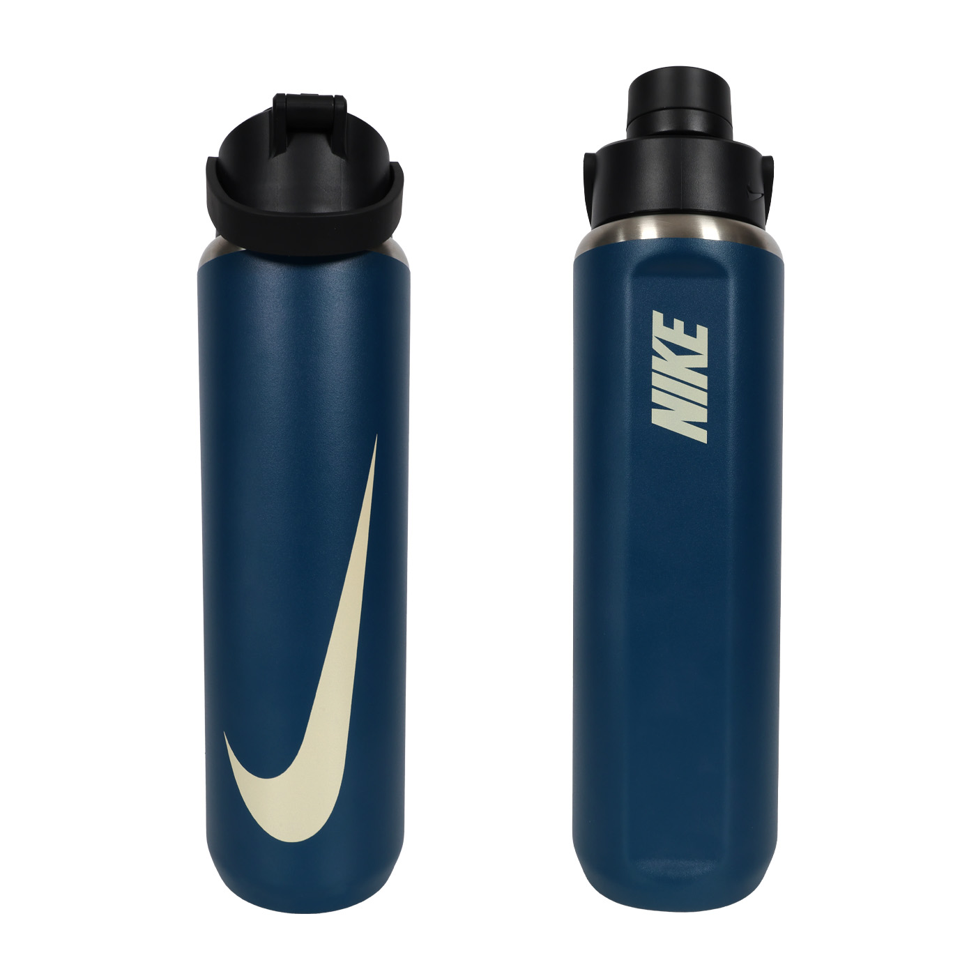 NIKE SS RECHARGE 大口徑保冷瓶24OZ  N101379948724 - 深湖藍米黃