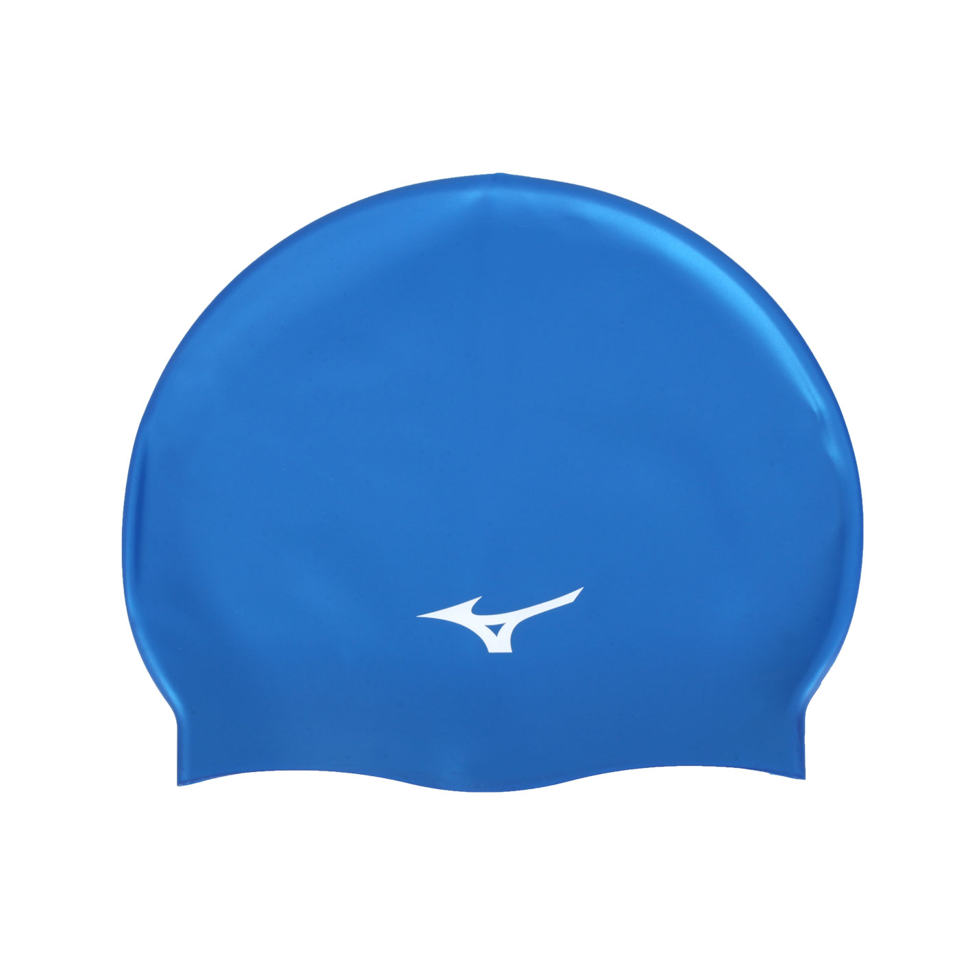 MIZUNO 矽膠泳帽  SWIMN2MW055300-01 - 藍白
