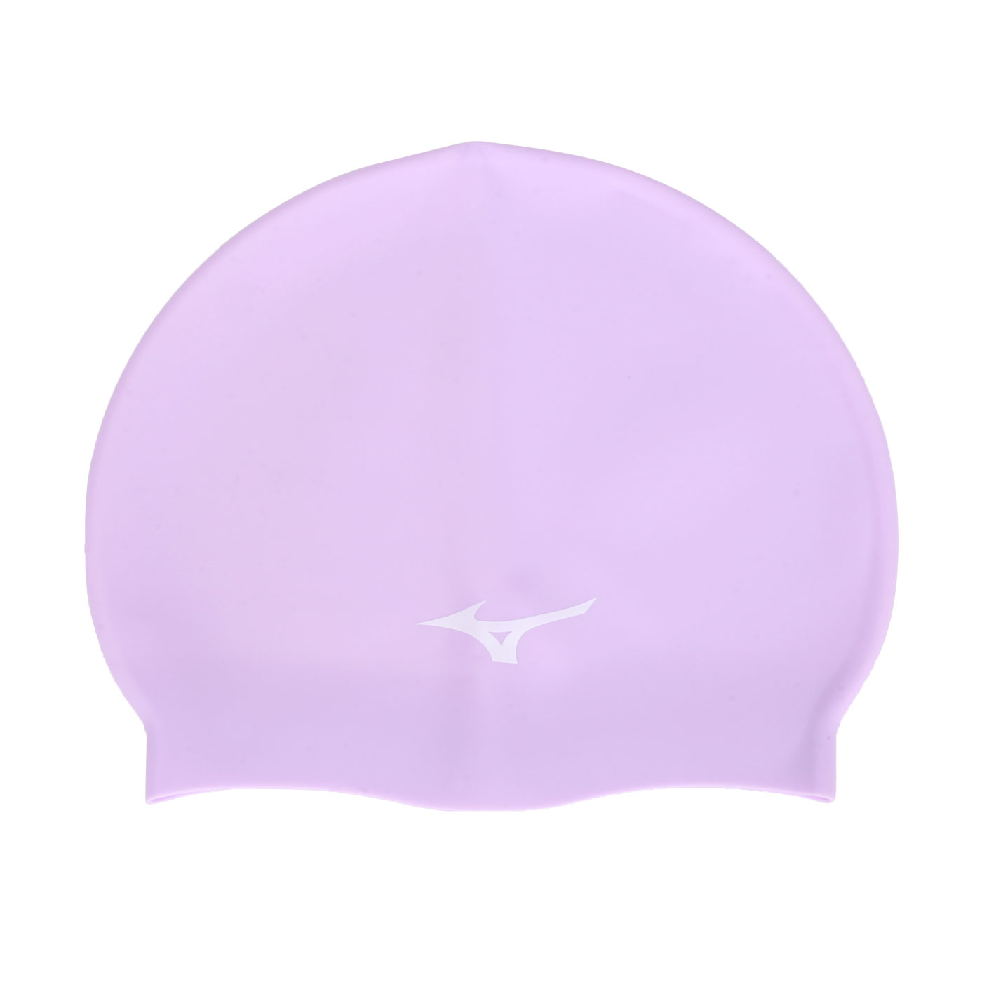 MIZUNO 矽膠泳帽  SWIM N2MW055300-68 - 馬卡龍紫白