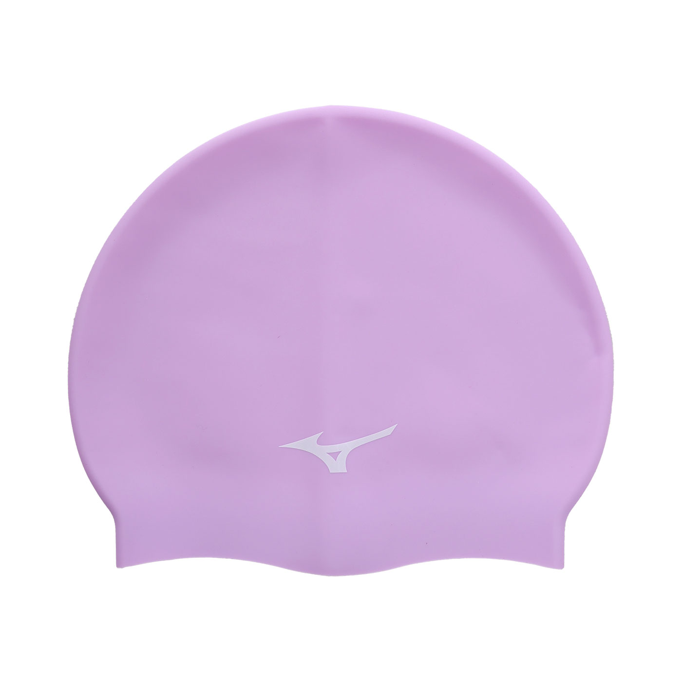 MIZUNO 矽膠泳帽  SWIM N2TWB55300-68 - 粉紫白