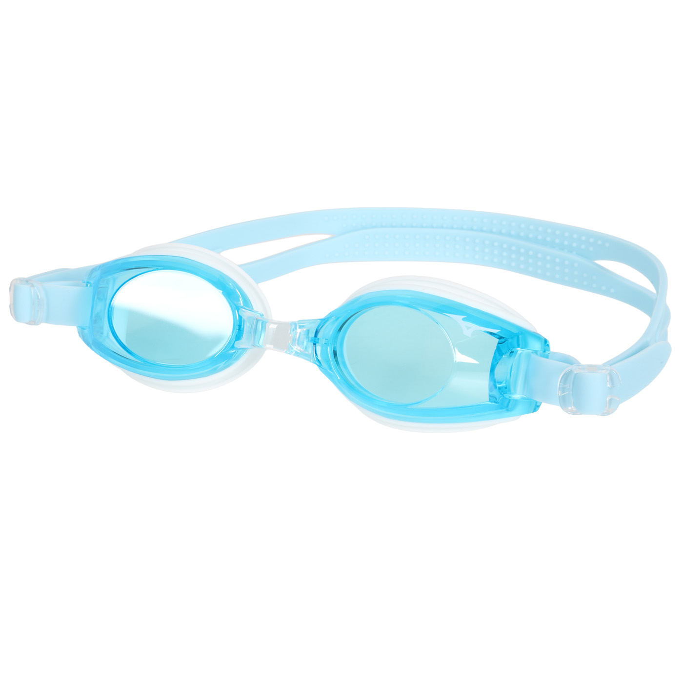 MIZUNO 兒童泳鏡  SWIM N3TFB59500-63 - 水藍白
