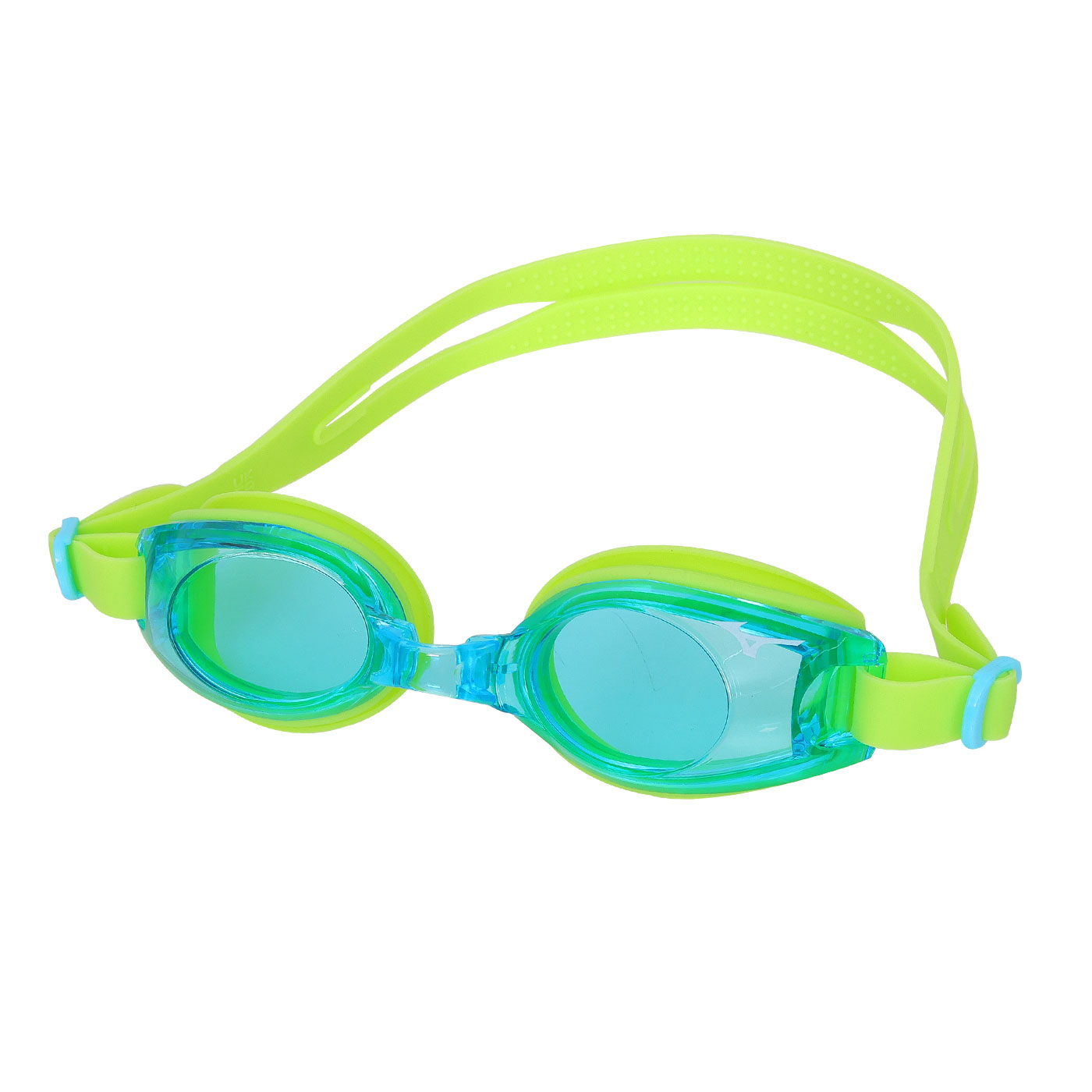 MIZUNO 兒童泳鏡  SWIM N3TFB59500-23 - 芥末綠藍白