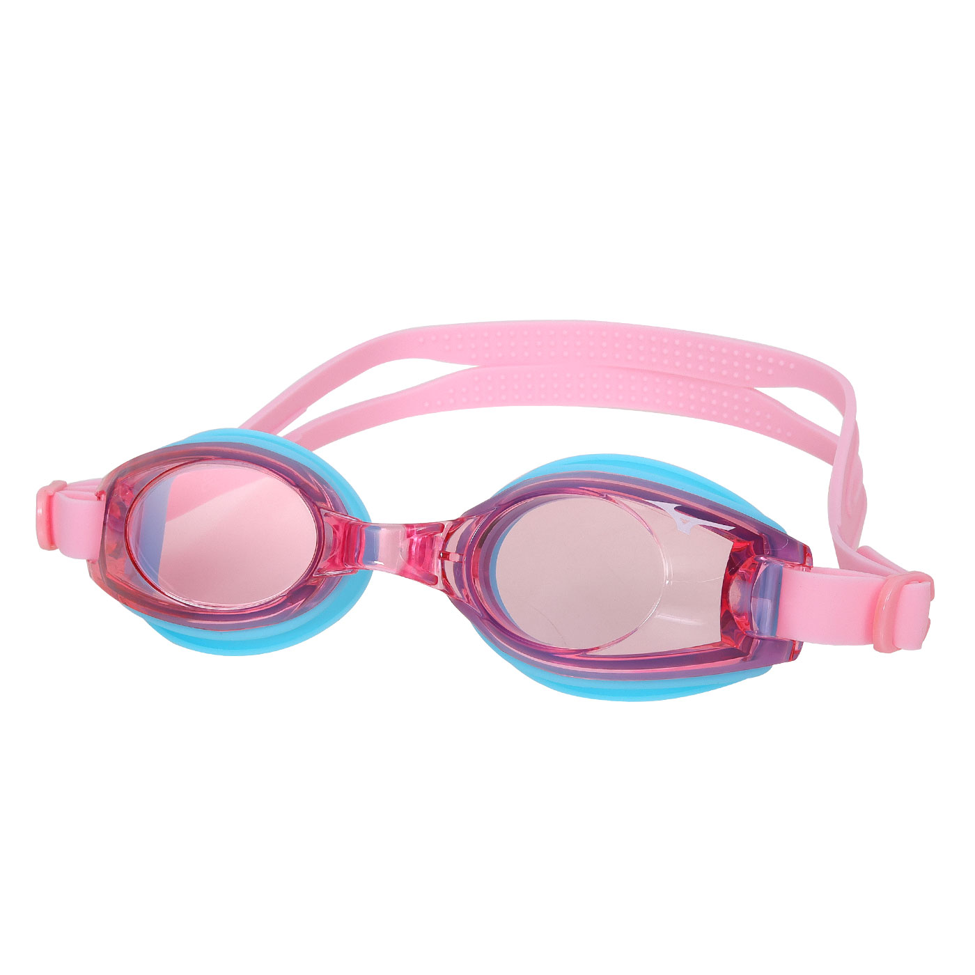 MIZUNO 兒童泳鏡  SWIM N3TFB59500-63 - 桃紅水藍