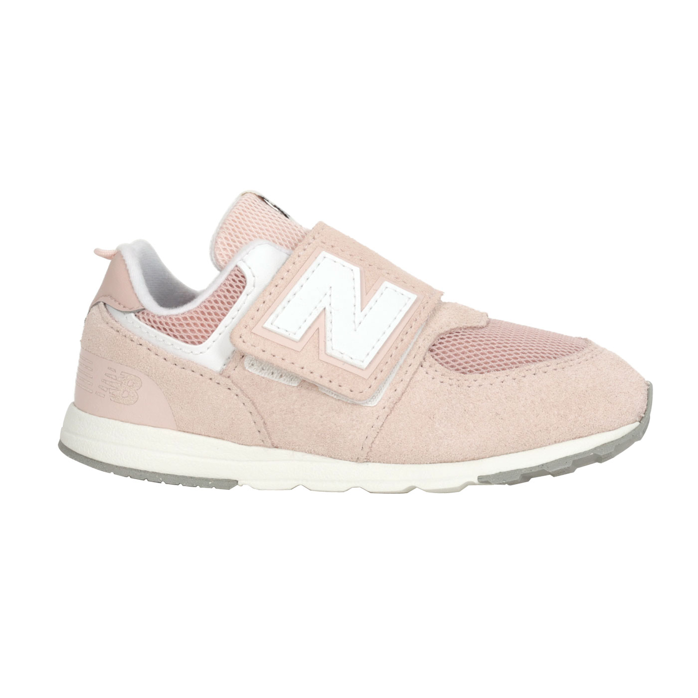 NEW BALANCE 小童休閒運動鞋-WIDE  NW574FPP - 珊瑚粉白