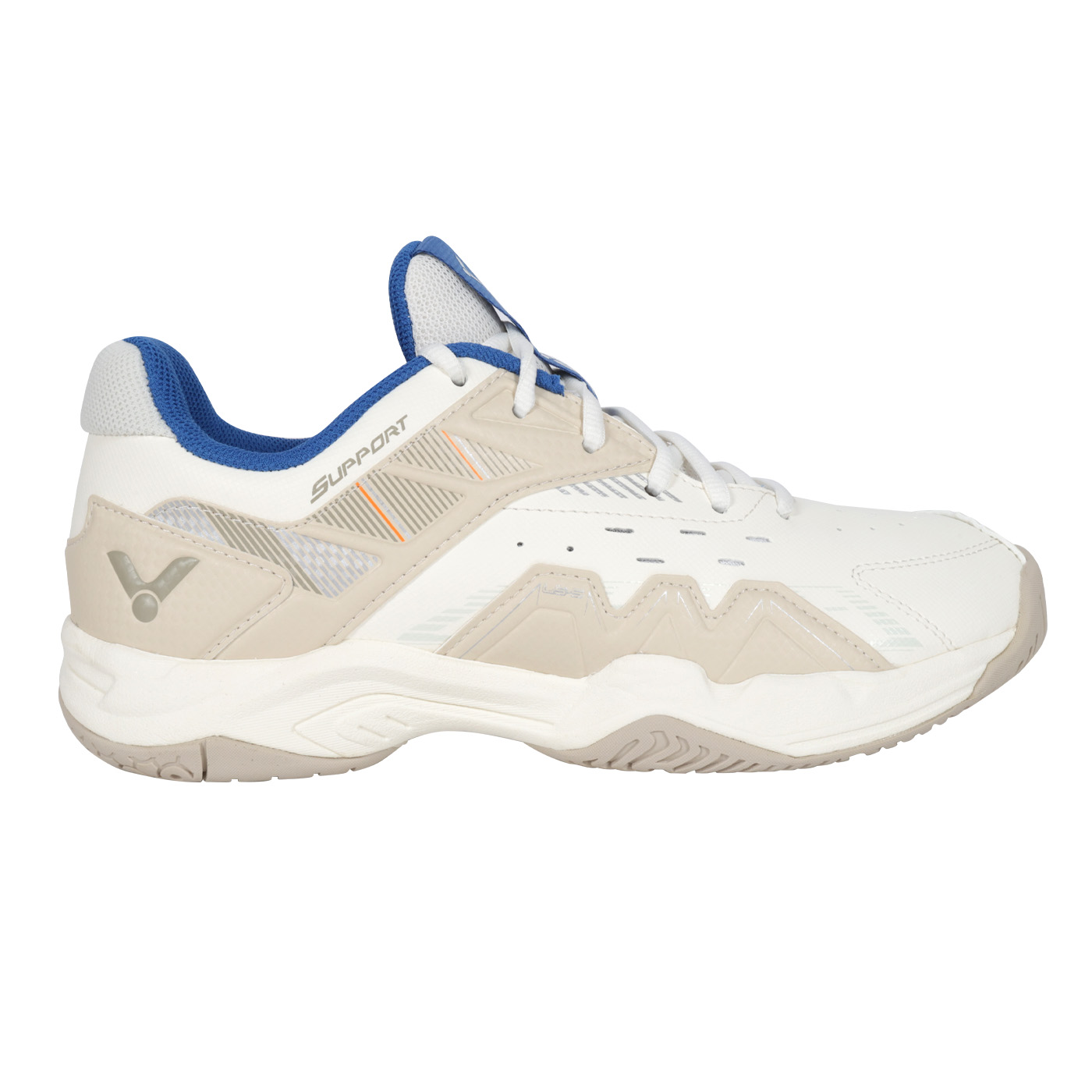 VICTOR 男款專業羽球鞋-4E  P8500CLS-LV - 米白奶茶藍
