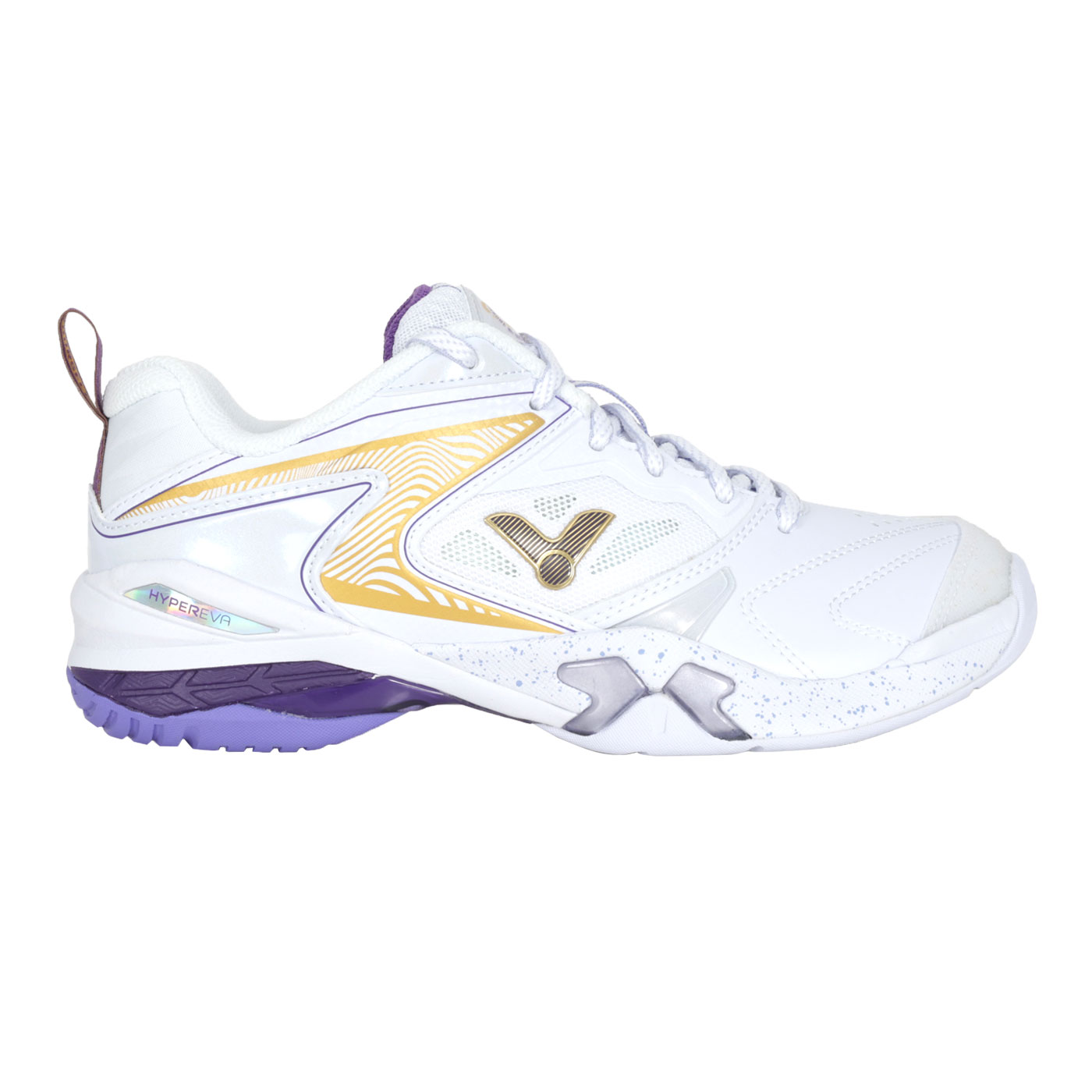 VICTOR 女款專業羽球鞋-3E  P9200TTY-A - 白金紫