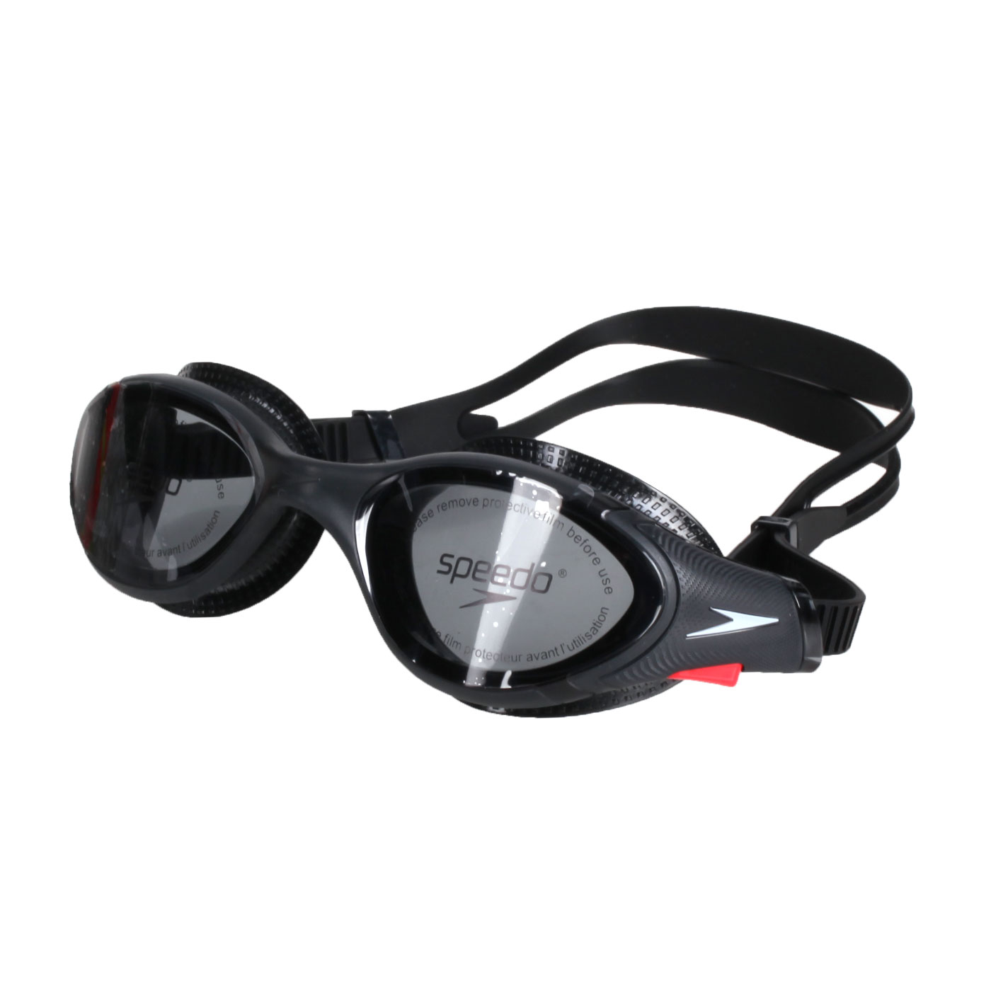 SPEEDO 成人運動泳鏡 Biofuse2.0  SD800233214501 - 黑白紅