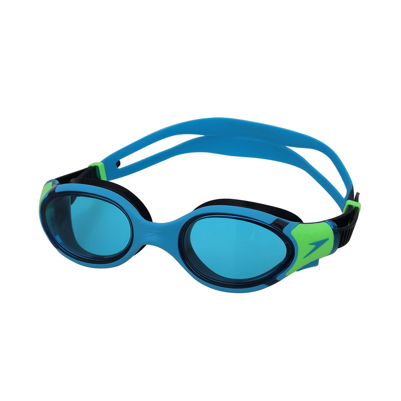SPEEDO 兒童運動泳鏡Biofuse2.0  SD800336315946 - 水藍螢光綠