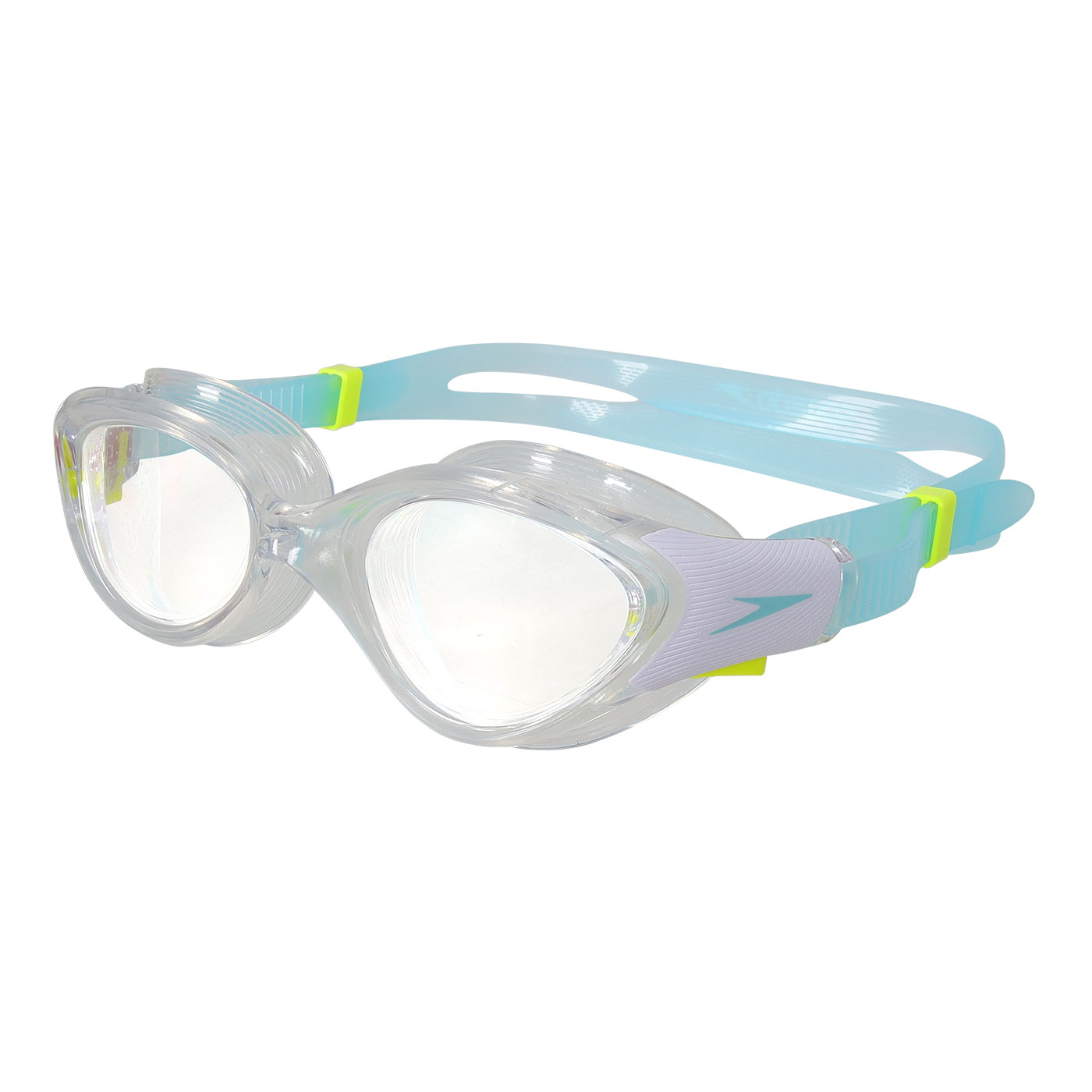 SPEEDO 女性運動泳鏡Biofuse2.0  SD800377616737 - 透明白綠黃
