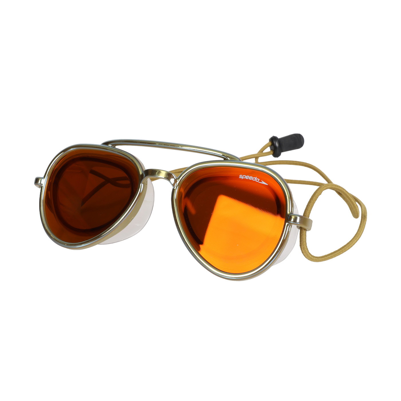 SPEEDO 成人運動泳鏡Sunny G  SD800412614621 - 金